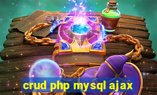 crud php mysql ajax